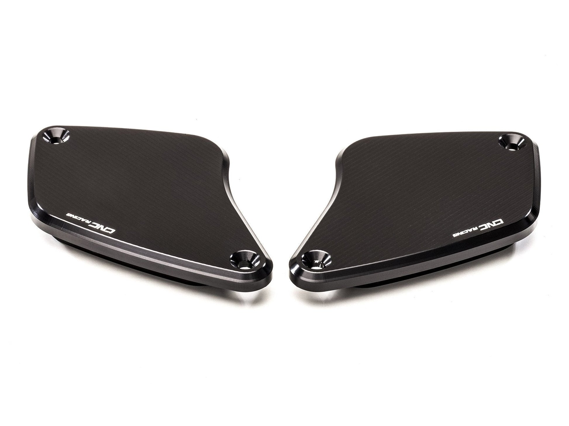 KT850 - CNC RACING Ducati Diavel / XDiavel Front Brake & Clutch Fluid Tank Caps "Streaks" – Accessories in the Factory Racing Motorcycle Aftermarket Accessories and Parts Online Shop