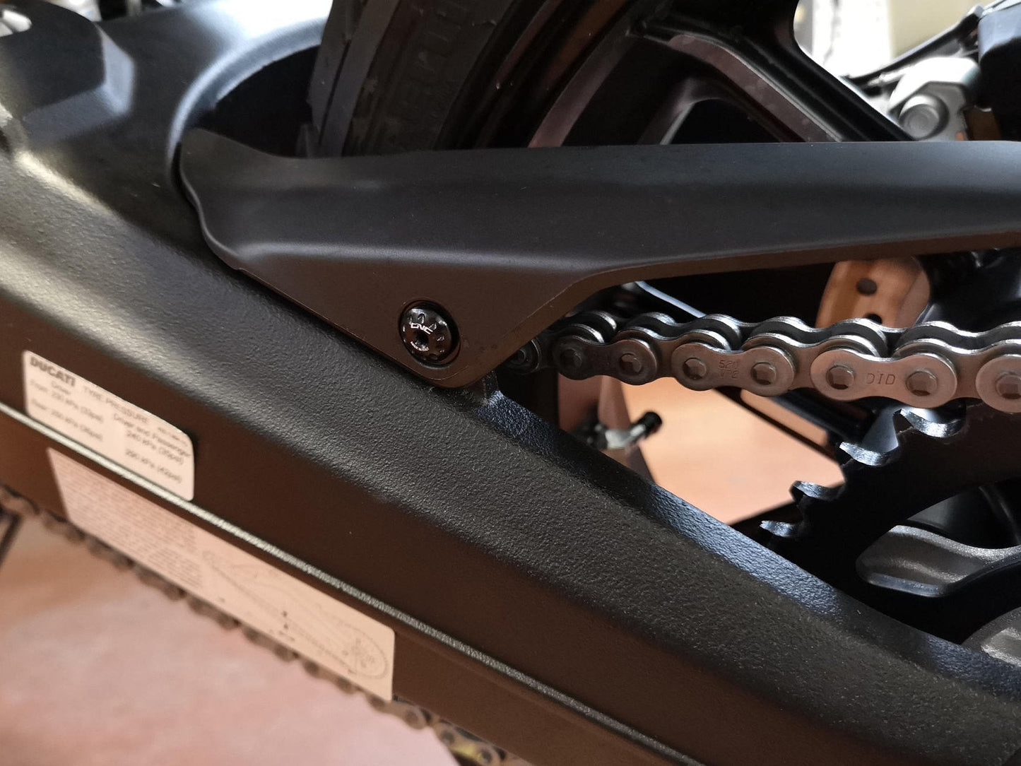 KV006 - CNC RACING Ducati Scrambler 1100 (2018+) Upper Chain Guard Screw – Accessories in the Factory Racing Motorcycle Aftermarket Accessories and Parts Online Shop