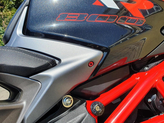 KV316 - CNC RACING MV Agusta Brutale / Dragster Fuel Tank Side Cover Screws – Accessories in the Factory Racing Motorcycle Aftermarket Accessories and Parts Online Shop