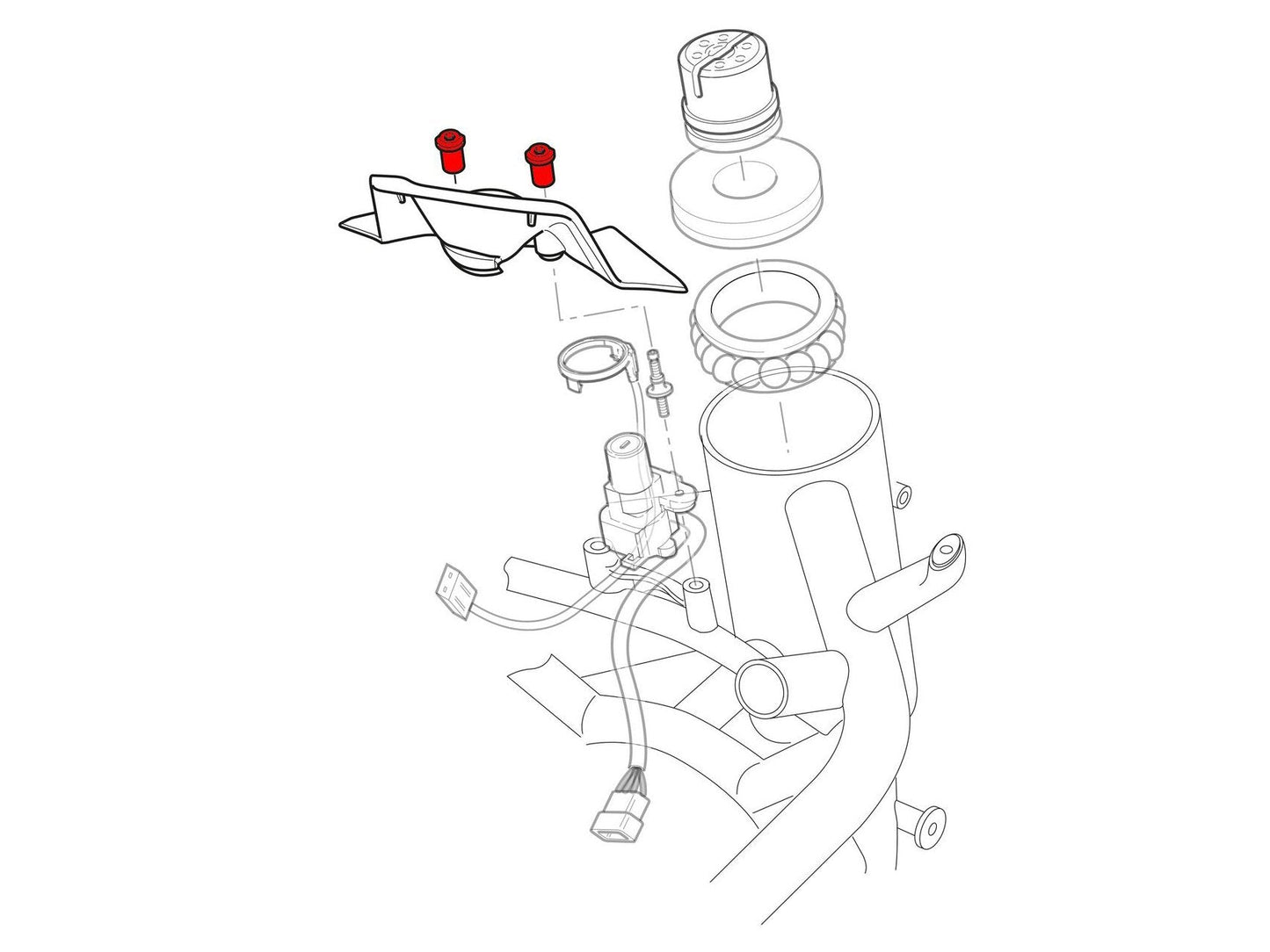 KV339 - CNC RACING Ducati Key Guard Screws – Accessories in the Factory Racing Motorcycle Aftermarket Accessories and Parts Online Shop