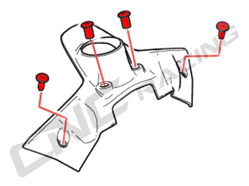 KV340 - CNC RACING Ducati Panigale (12/24) Key Guard Screws – Accessories in the Factory Racing Motorcycle Aftermarket Accessories and Parts Online Shop