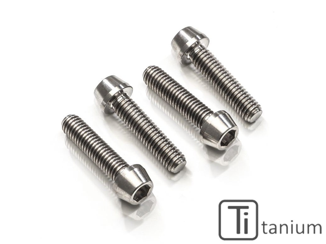 KV381X - CNC RACING Ducati Titanium Front Axle Clamp Screws (M6x30) – Accessories in the Factory Racing Motorcycle Aftermarket Accessories and Parts Online Shop
