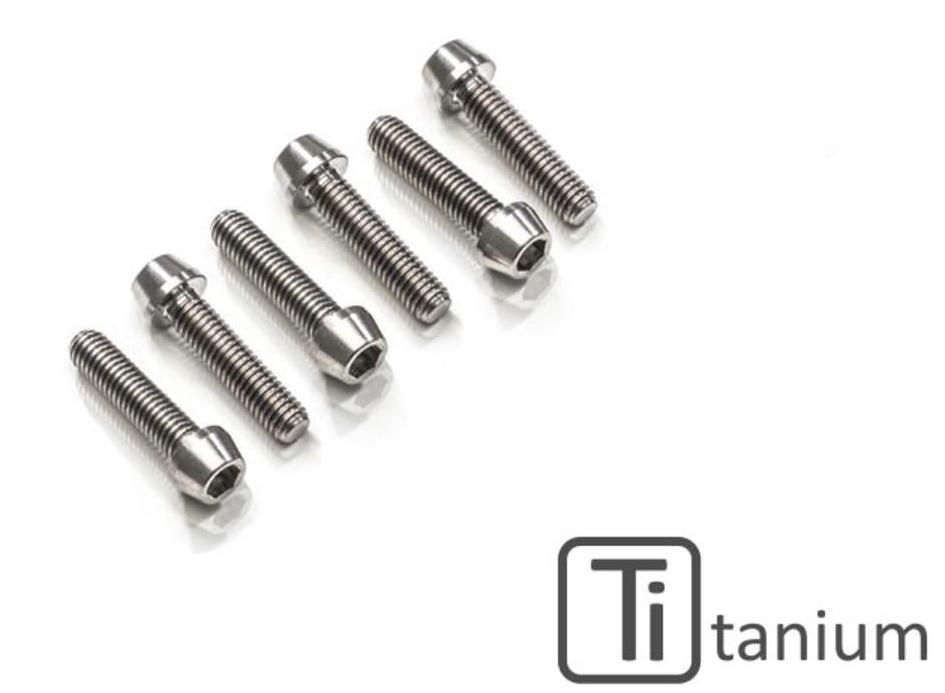 KV391X - CNC RACING MV Agusta Brutale 800 / RR (2016+) Titanium Rearset Bolts (M8x25) – Accessories in the Factory Racing Motorcycle Aftermarket Accessories and Parts Online Shop