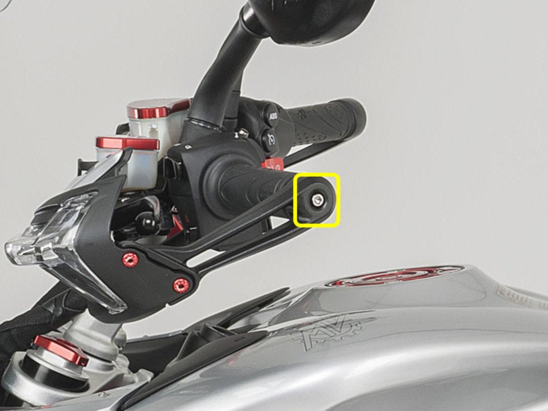 KV406X - CNC RACING MV Agusta Turismo Veloce Titanium Handlebar End Bolts (M6x30) – Accessories in the Factory Racing Motorcycle Aftermarket Accessories and Parts Online Shop