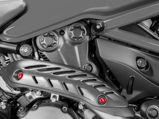 KV420 - CNC RACING Ducati Monster 1200/821 OEM Exhaust Pipe Heat Guard Screws – Accessories in the Factory Racing Motorcycle Aftermarket Accessories and Parts Online Shop