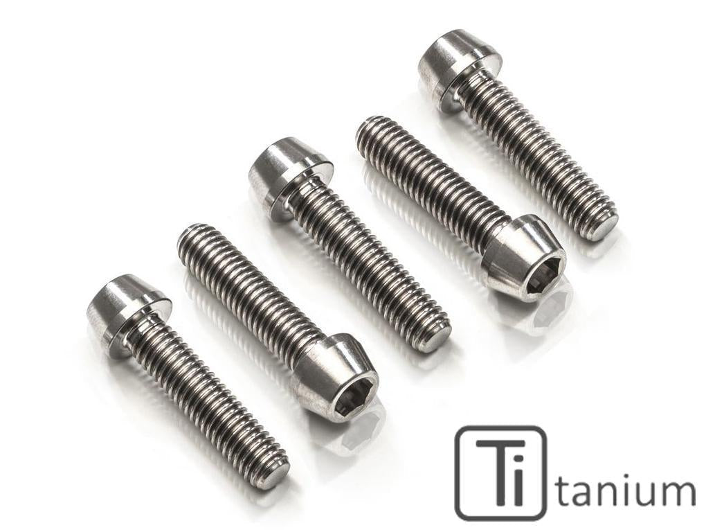 KV431X - CNC RACING Ducati XDiavel Titanium Triple Clamps Top Plate Bolts – Accessories in the Factory Racing Motorcycle Aftermarket Accessories and Parts Online Shop