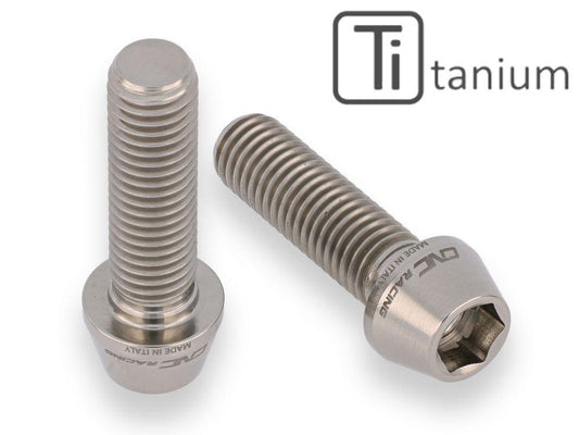 KV437X - CNC RACING Ducati Panigale V4 / Streetfighter V4 (18/24) Titanium Rear Hub Swingarm Pinch Bolts – Accessories in the Factory Racing Motorcycle Aftermarket Accessories and Parts Online Shop