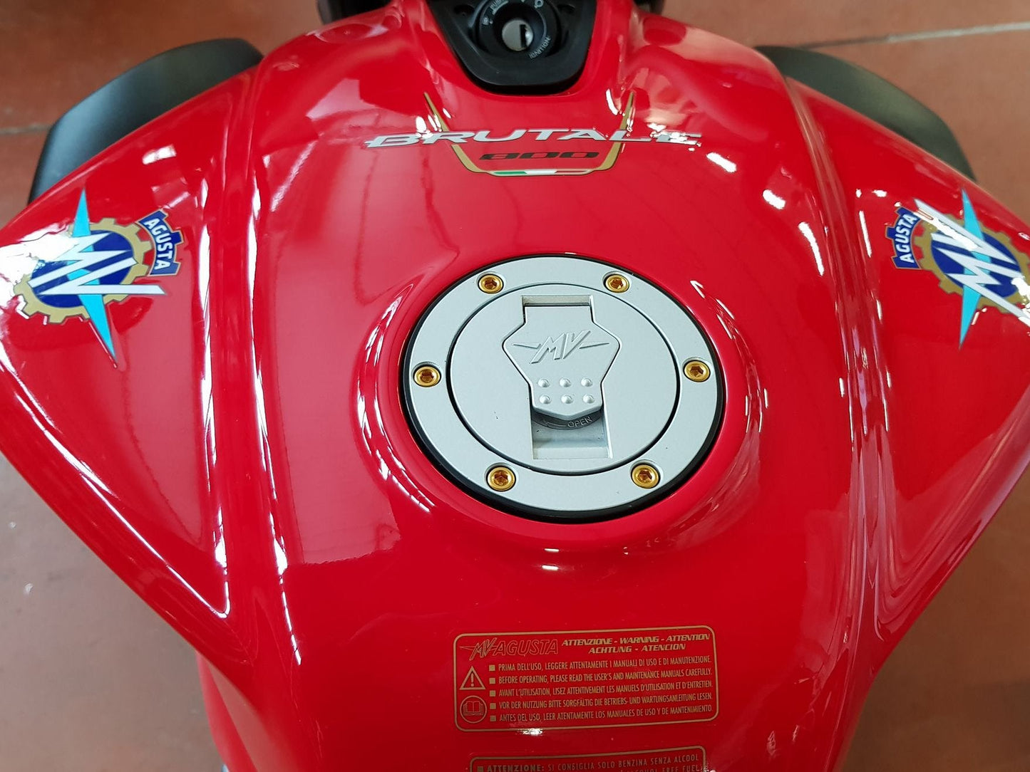 KV438 - CNC RACING MV Agusta Fuel Tank Cap Bolts kit – Accessories in the Factory Racing Motorcycle Aftermarket Accessories and Parts Online Shop