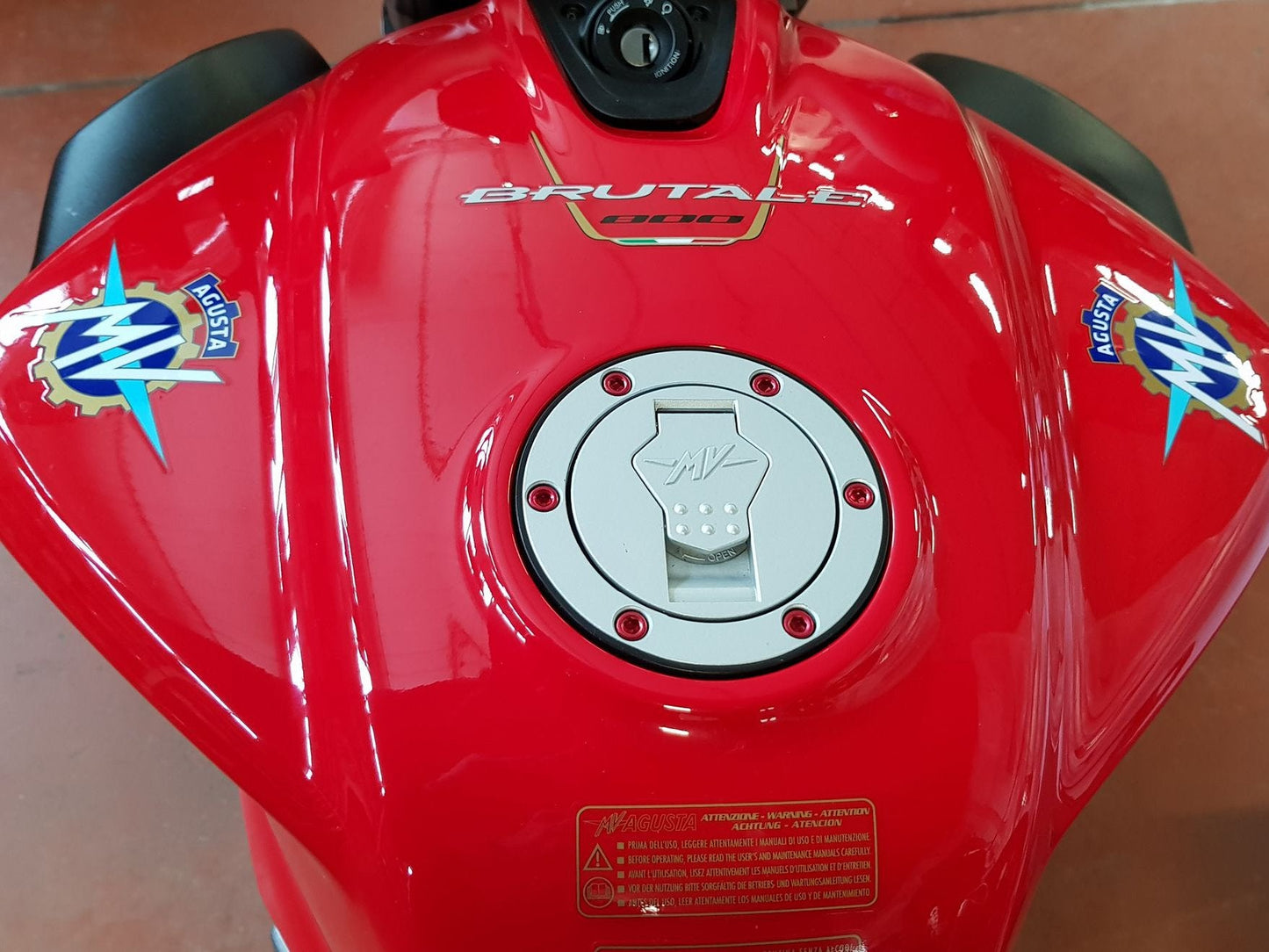 KV438 - CNC RACING MV Agusta Fuel Tank Cap Bolts kit – Accessories in the Factory Racing Motorcycle Aftermarket Accessories and Parts Online Shop