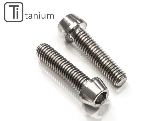 KV439X - CNC RACING MV Agusta Brutale / Dragster Titanium Handlebar Clamp Bolts (M8x25) – Accessories in the Factory Racing Motorcycle Aftermarket Accessories and Parts Online Shop