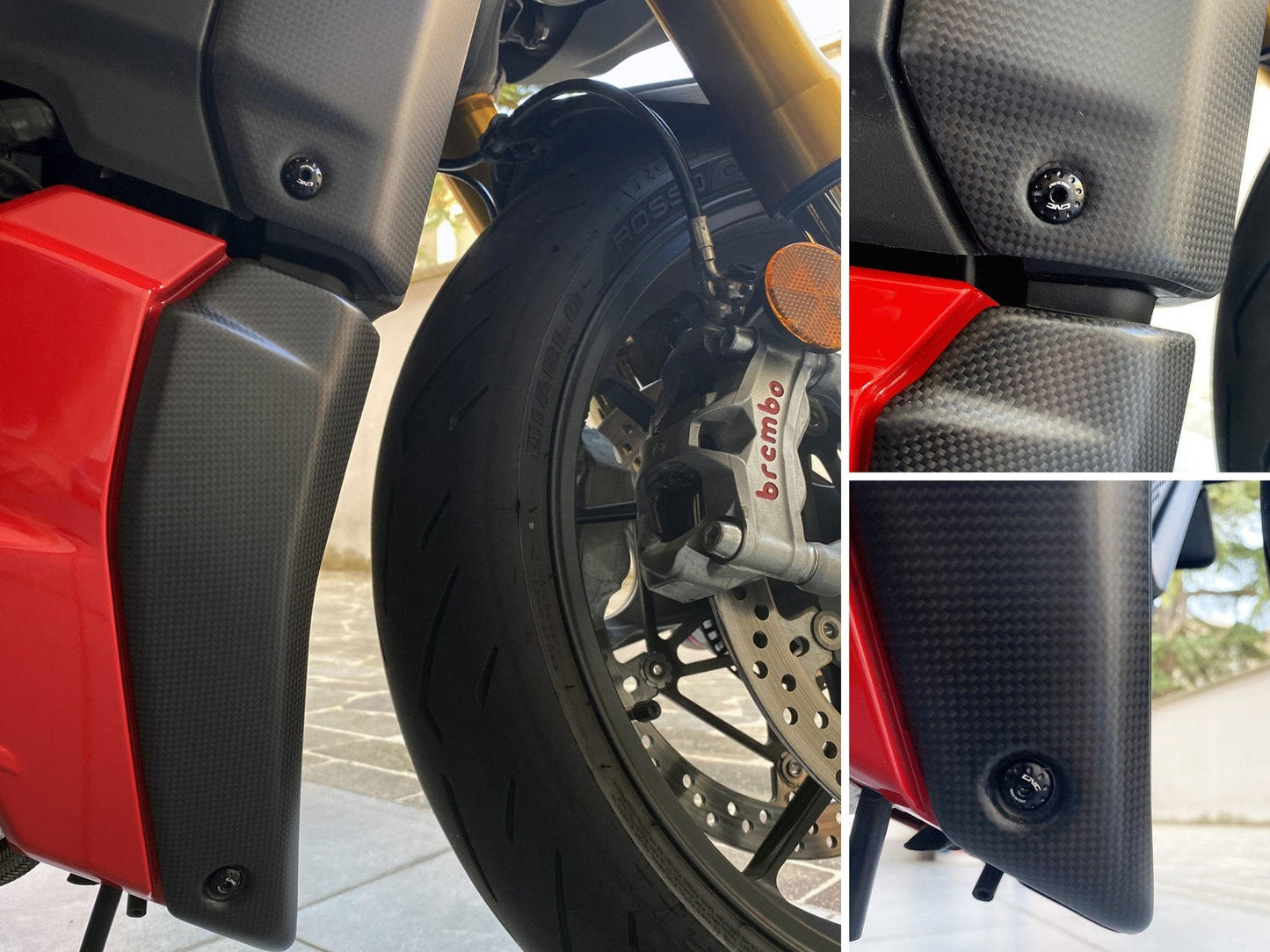 KV456 - CNC RACING Ducati Streetfighter V4 Radiator Side Panels Screws – Accessories in the Factory Racing Motorcycle Aftermarket Accessories and Parts Online Shop
