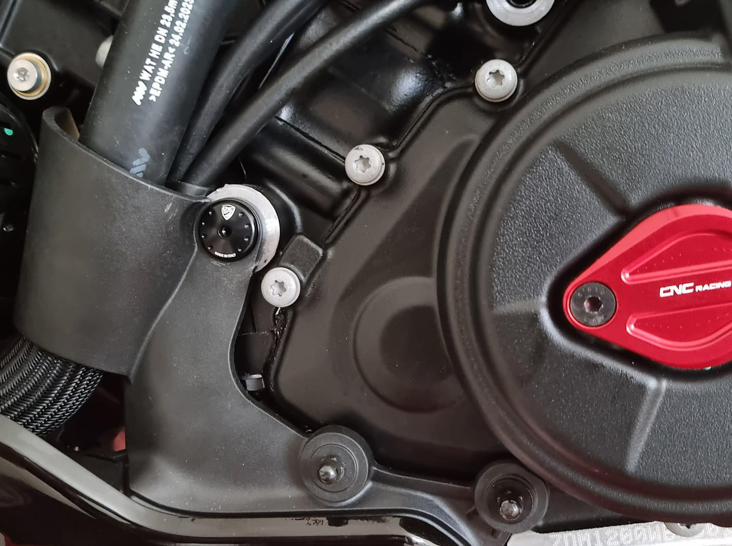 KV481 - CNC RACING Ducati Diavel V4 (2023+) Belly Pan Support Screw (left side) – Accessories in the Factory Racing Motorcycle Aftermarket Accessories and Parts Online Shop