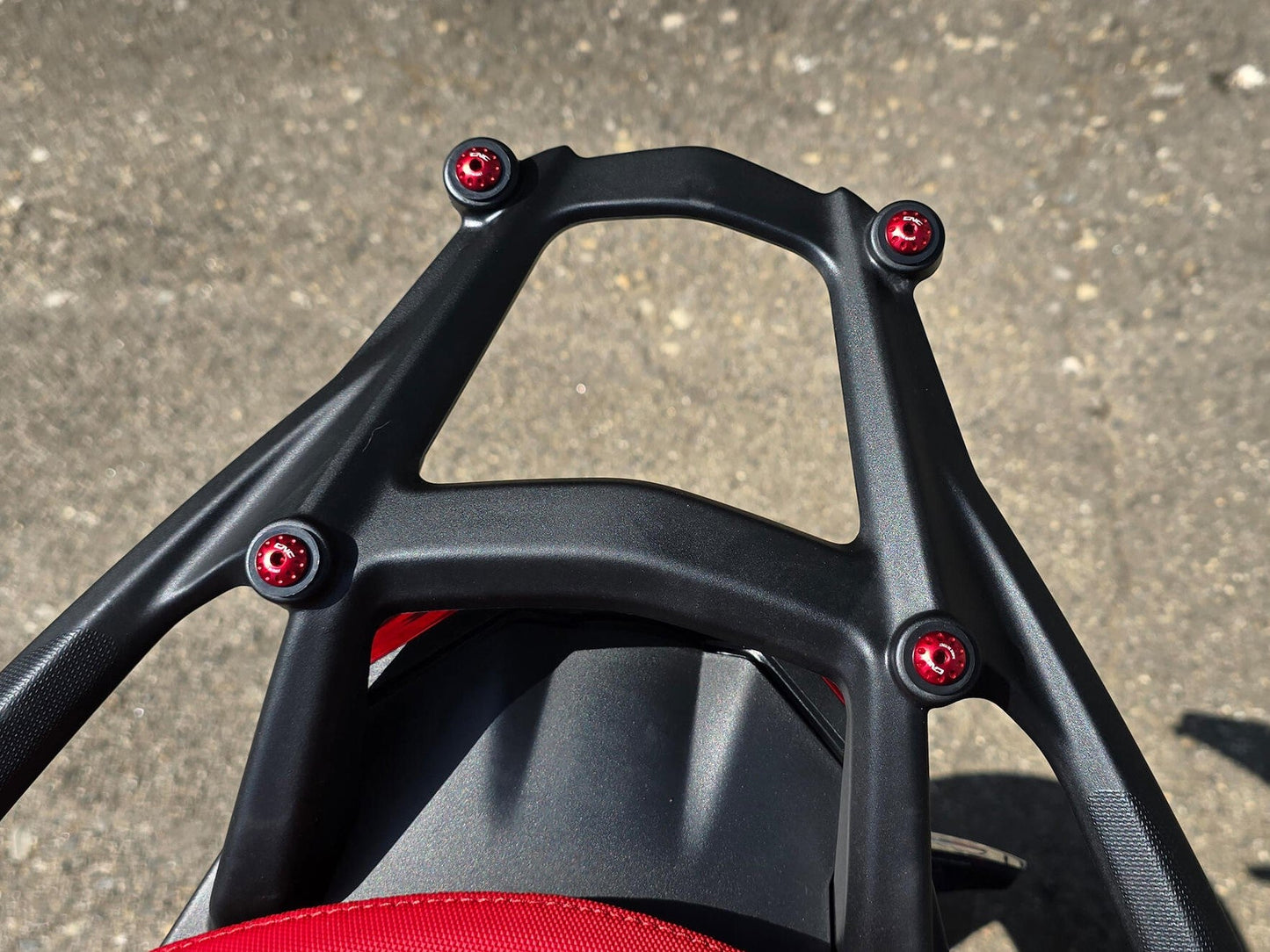 KV483 - CNC RACING Ducati Multistrada V4 (2021+) Rear Handle Screws – Accessories in the Factory Racing Motorcycle Aftermarket Accessories and Parts Online Shop