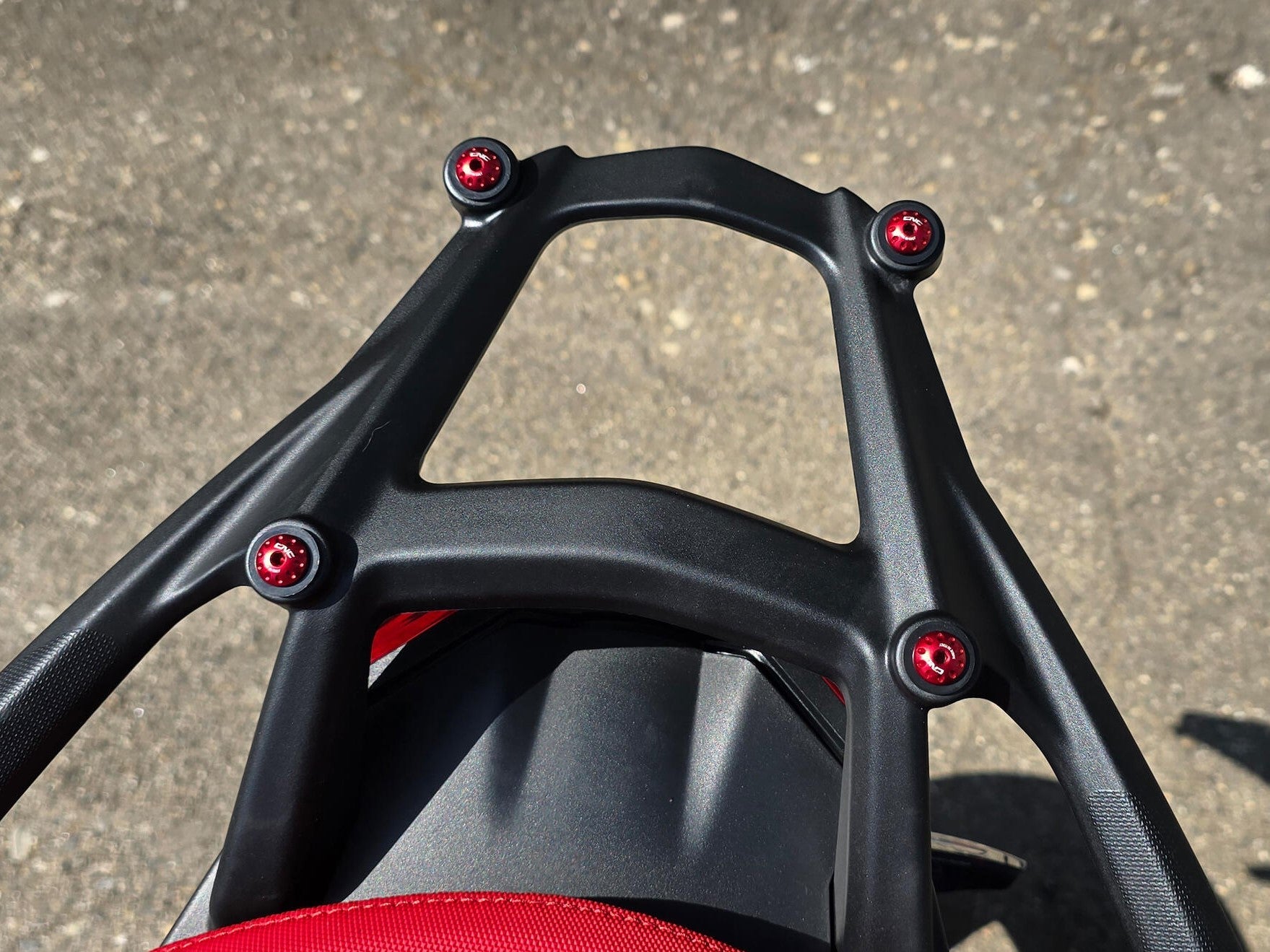 KV483 - CNC RACING Ducati Multistrada V4 (2021+) Rear Handle Screws – Accessories in the Factory Racing Motorcycle Aftermarket Accessories and Parts Online Shop