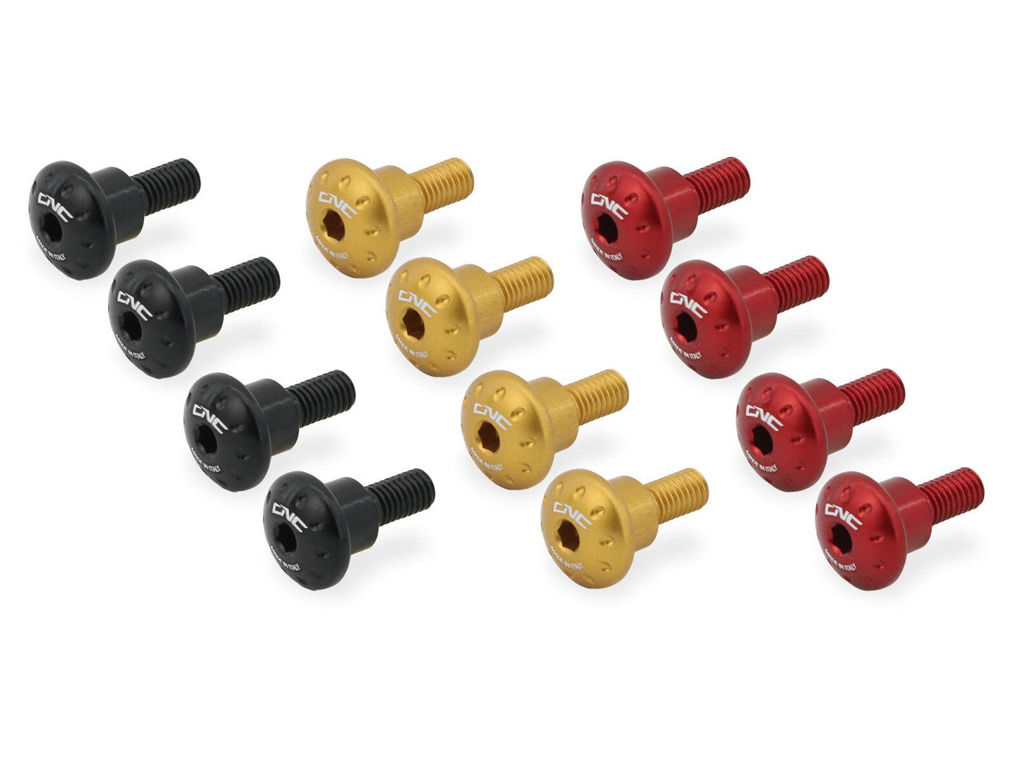 KV484 - CNC RACING Ducati Hypermotard 698 Mono (2024+) Frame Side Covers Screw Kit – Accessories in the Factory Racing Motorcycle Aftermarket Accessories and Parts Online Shop