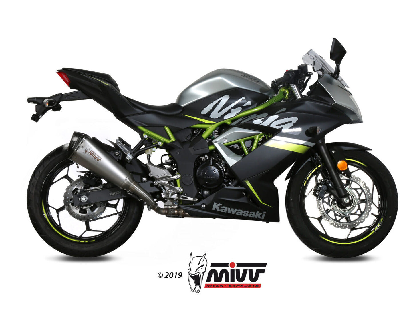 MIVV K.048 KAWASAKI NINJA 125 ( 2019+ ) Slip On Exhaust "Delta Race" (stainless steel; approved) – Accessories in the 2WheelsHero Motorcycle Aftermarket Accessories and Parts Online Shop