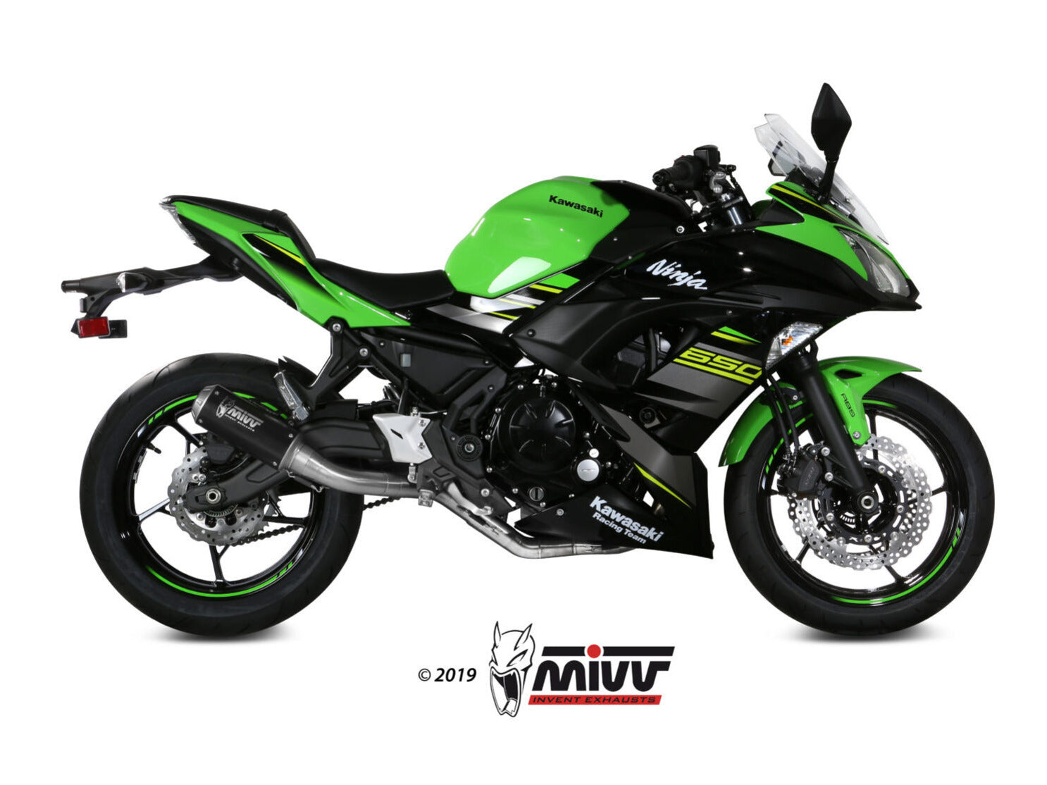 MIVV K.044 KAWASAKI NINJA 650 / Z 650 ( 2017 / 23 ) Full System High Exhaust "MK3" (black; not approved) – Accessories in the 2WheelsHero Motorcycle Aftermarket Accessories and Parts Online Shop