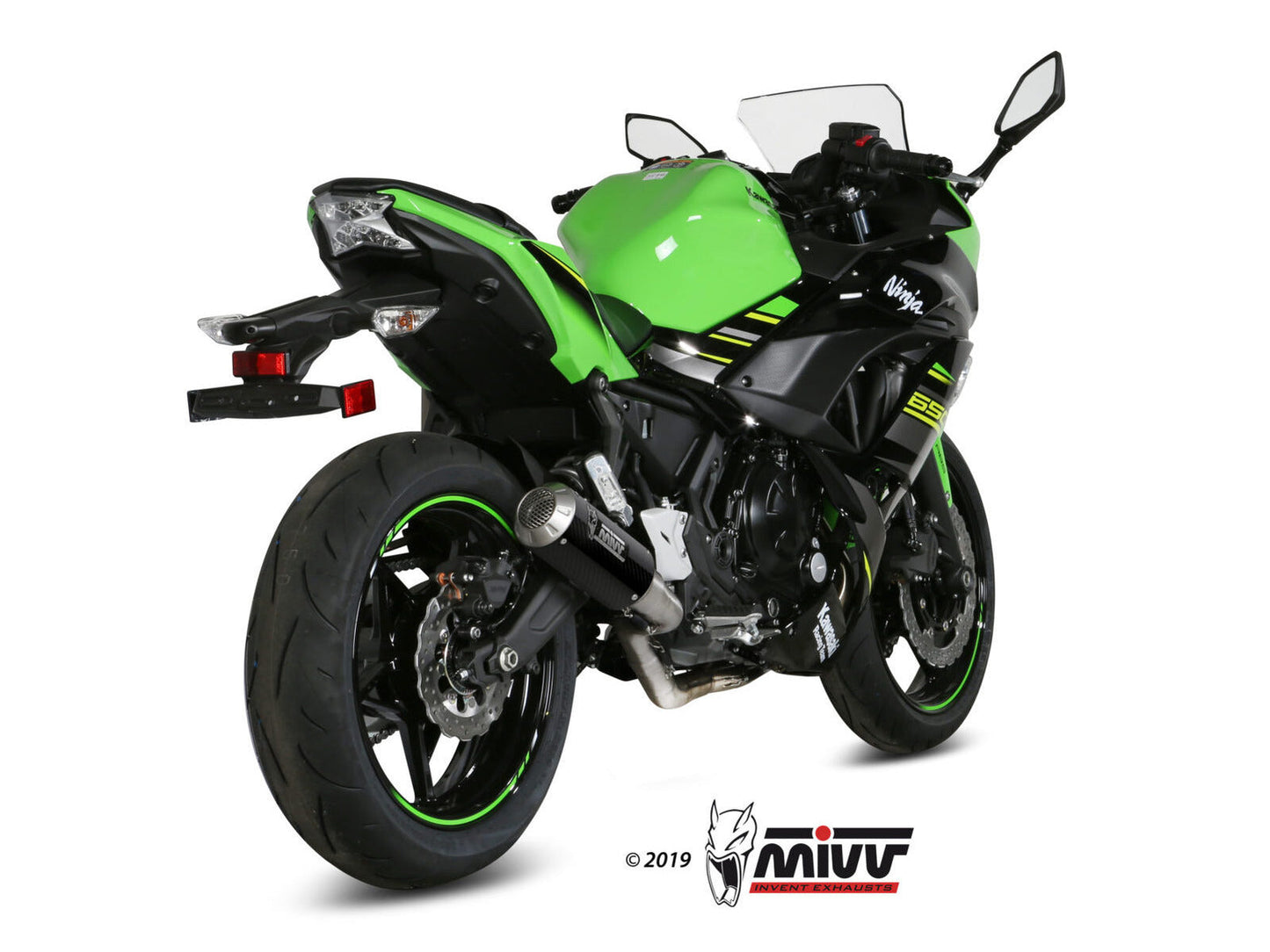 MIVV K.044 KAWASAKI NINJA 650 / Z 650 ( 2017 / 23 ) Full System High Exhaust "MK3" (carbon; not approved) – Accessories in the 2WheelsHero Motorcycle Aftermarket Accessories and Parts Online Shop