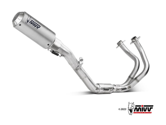 MIVV K.058 KAWASAKI NINJA 650 ( 2024+ ) Full System High Exhaust "MK3" (stainless steel; not approved) – Accessories in the 2WheelsHero Motorcycle Aftermarket Accessories and Parts Online Shop