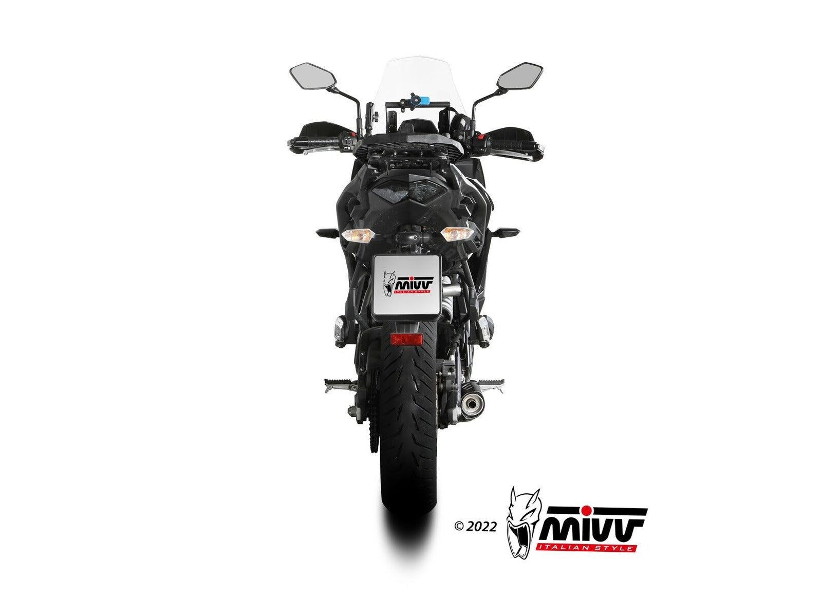 MIVV K.055 KAWASAKI VERSYS 650 ( 2021 - 23 ) Full System Exhaust "Oval" (carbon + cap; approved) – Accessories in the 2WheelsHero Motorcycle Aftermarket Accessories and Parts Online Shop