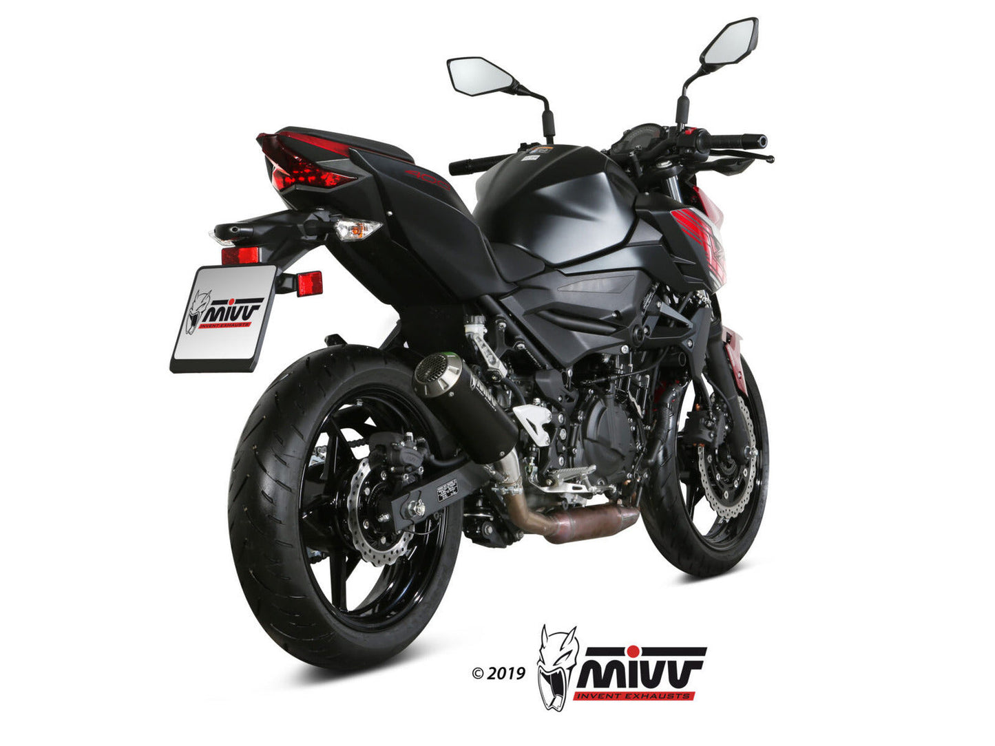 MIVV K.047 KAWASAKI Z 400 ( 2019+ ) Slip On Exhaust "MK3" (black; not approved) – Accessories in the 2WheelsHero Motorcycle Aftermarket Accessories and Parts Online Shop