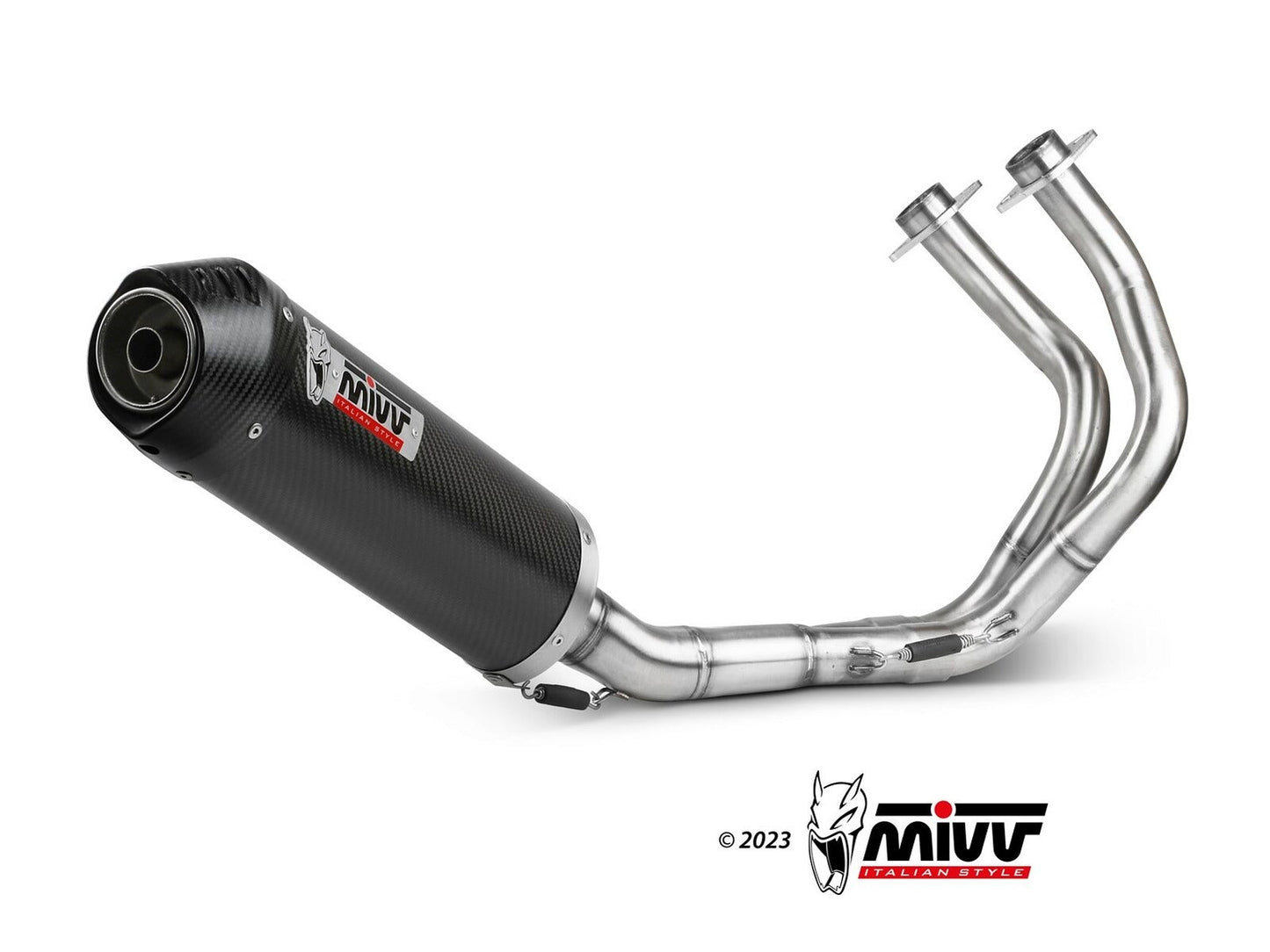 MIVV K.044 KAWASAKI NINJA 650 / Z 650 ( 2017 / 23 ) Full System Exhaust "Oval" (carbon + cap; approved) – Accessories in the 2WheelsHero Motorcycle Aftermarket Accessories and Parts Online Shop