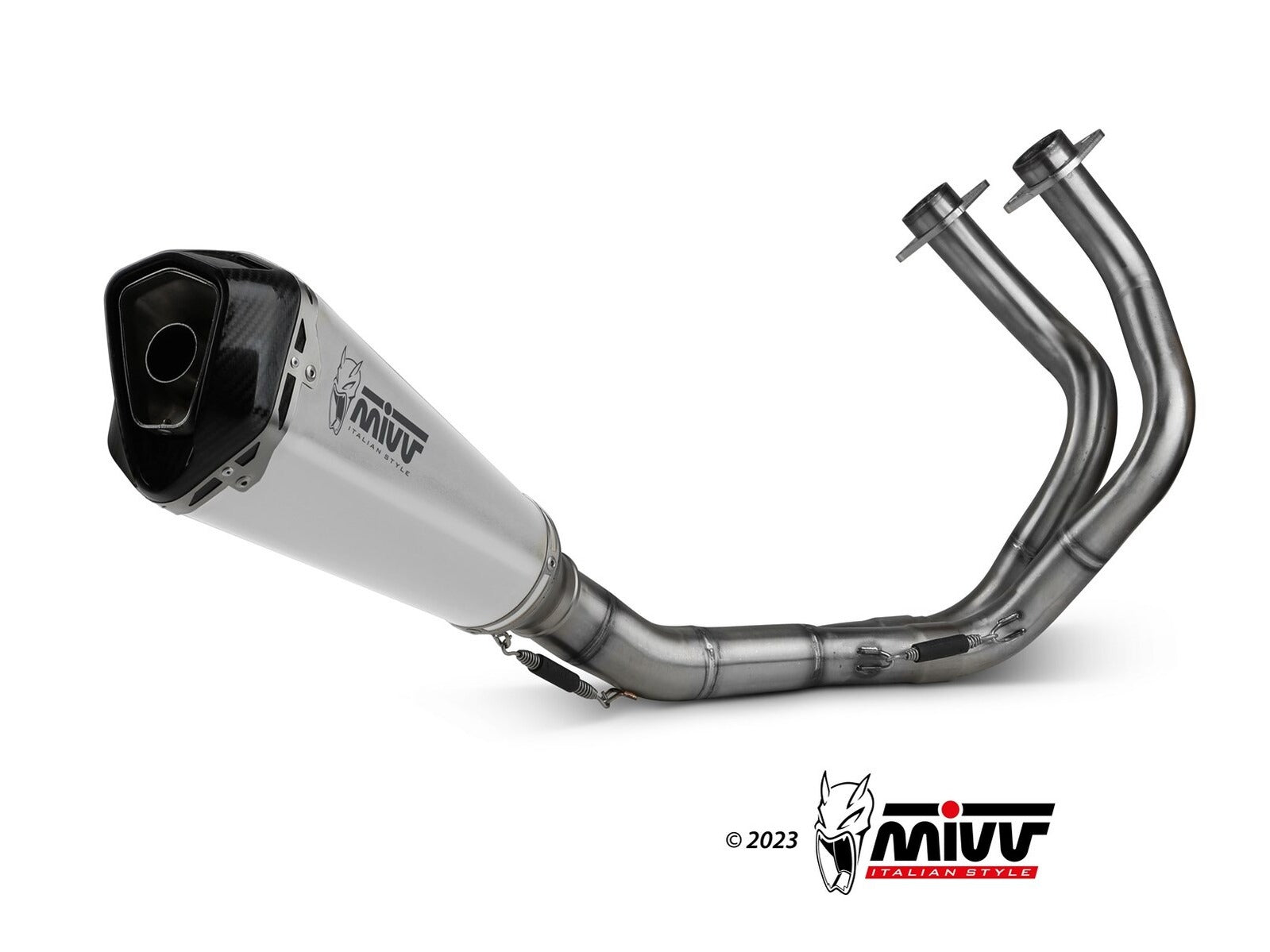 MIVV K.044 KAWASAKI NINJA 650 / Z 650 ( 2017 / 23 ) Full System Exhaust "Delta Race" (stainless steel; approved) – Accessories in the 2WheelsHero Motorcycle Aftermarket Accessories and Parts Online Shop