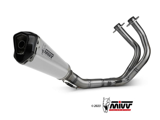 MIVV K.044 KAWASAKI NINJA 650 / Z 650 ( 2017 / 23 ) Full System Exhaust "Delta Race" (stainless steel; approved) – Accessories in the 2WheelsHero Motorcycle Aftermarket Accessories and Parts Online Shop