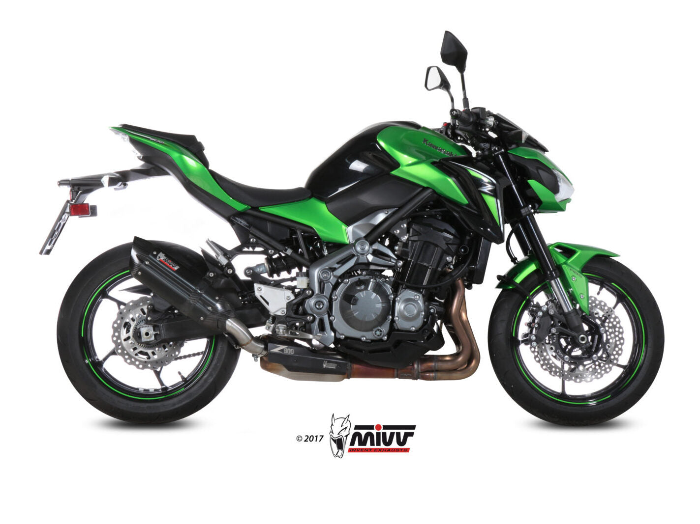 MIVV K.052 KAWASAKI Z900 ( 2020+ ) Slip-on Exhaust "Suono" (black; approved) – Accessories in the 2WheelsHero Motorcycle Aftermarket Accessories and Parts Online Shop