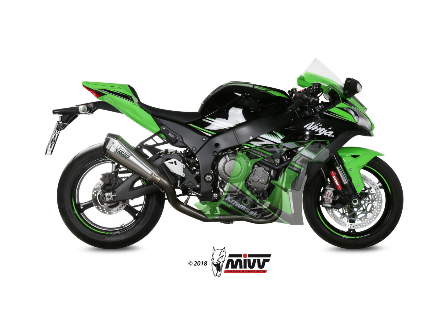 MIVV R.KA.0006 KAWASAKI ZX-10 R / RR / SE ( 2016+ ) Full System Exhaust (titanium; not approved) – Accessories in the 2WheelsHero Motorcycle Aftermarket Accessories and Parts Online Shop