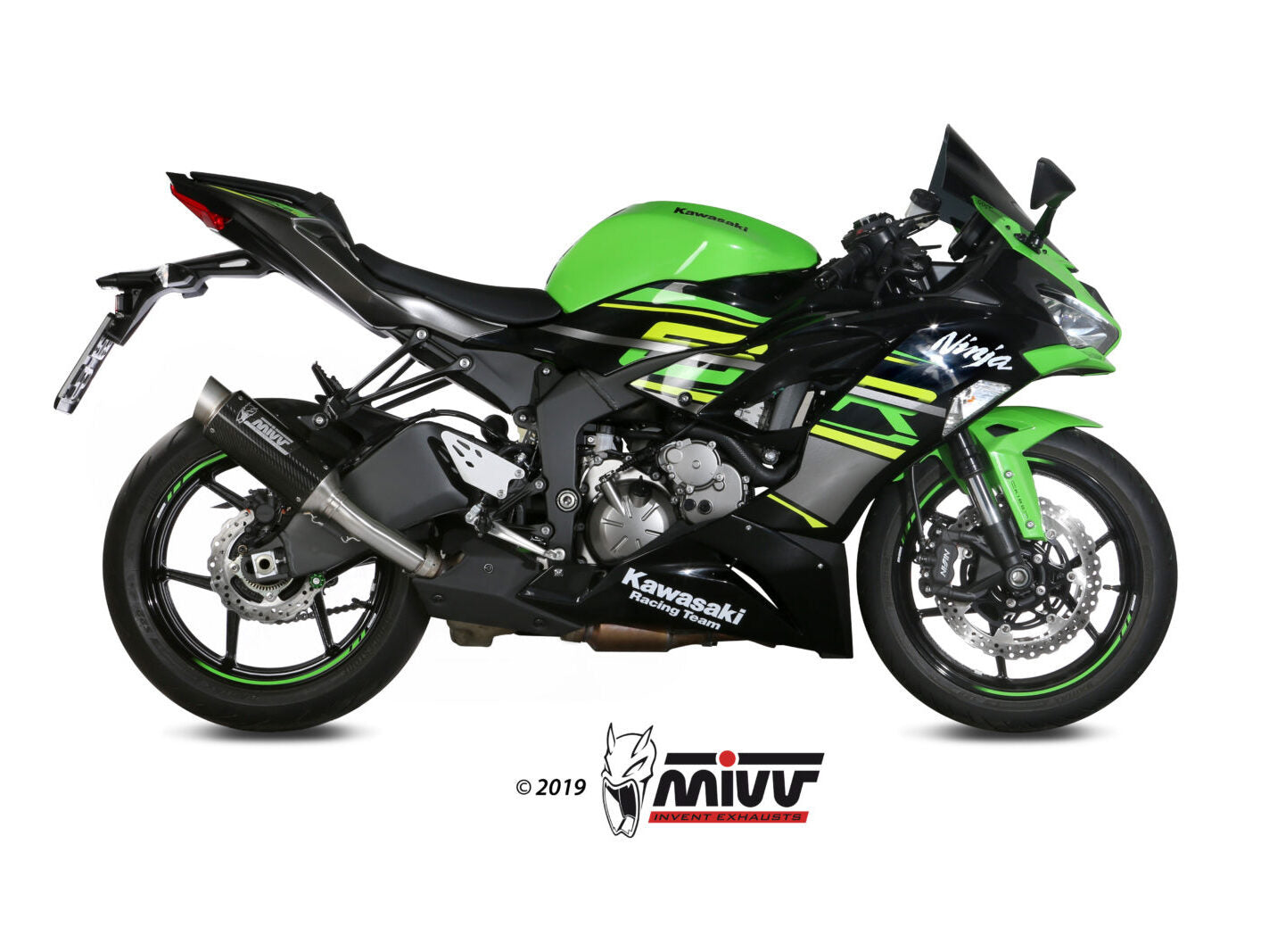 r Kawasaki ZX-6R 2019-20 Stickers - Set of 3 Motorcycle Decals