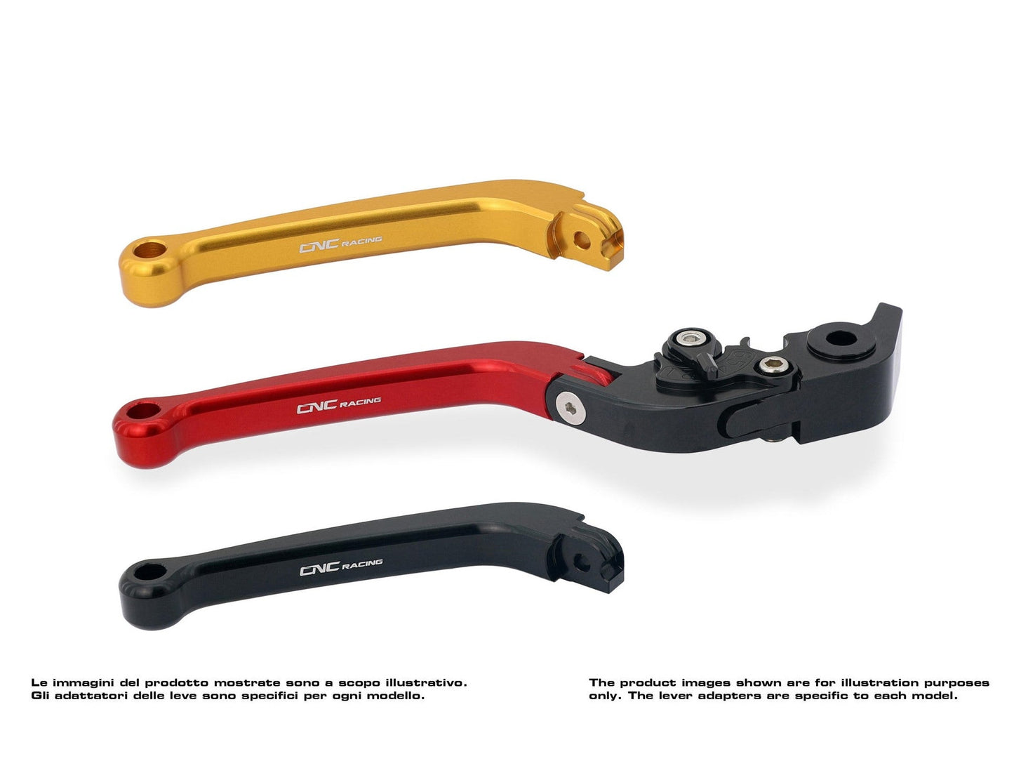 LBF12 - CNC RACING Moto Guzzi V85 TT (2019+) Brake Lever (Long Folding 180 mm)