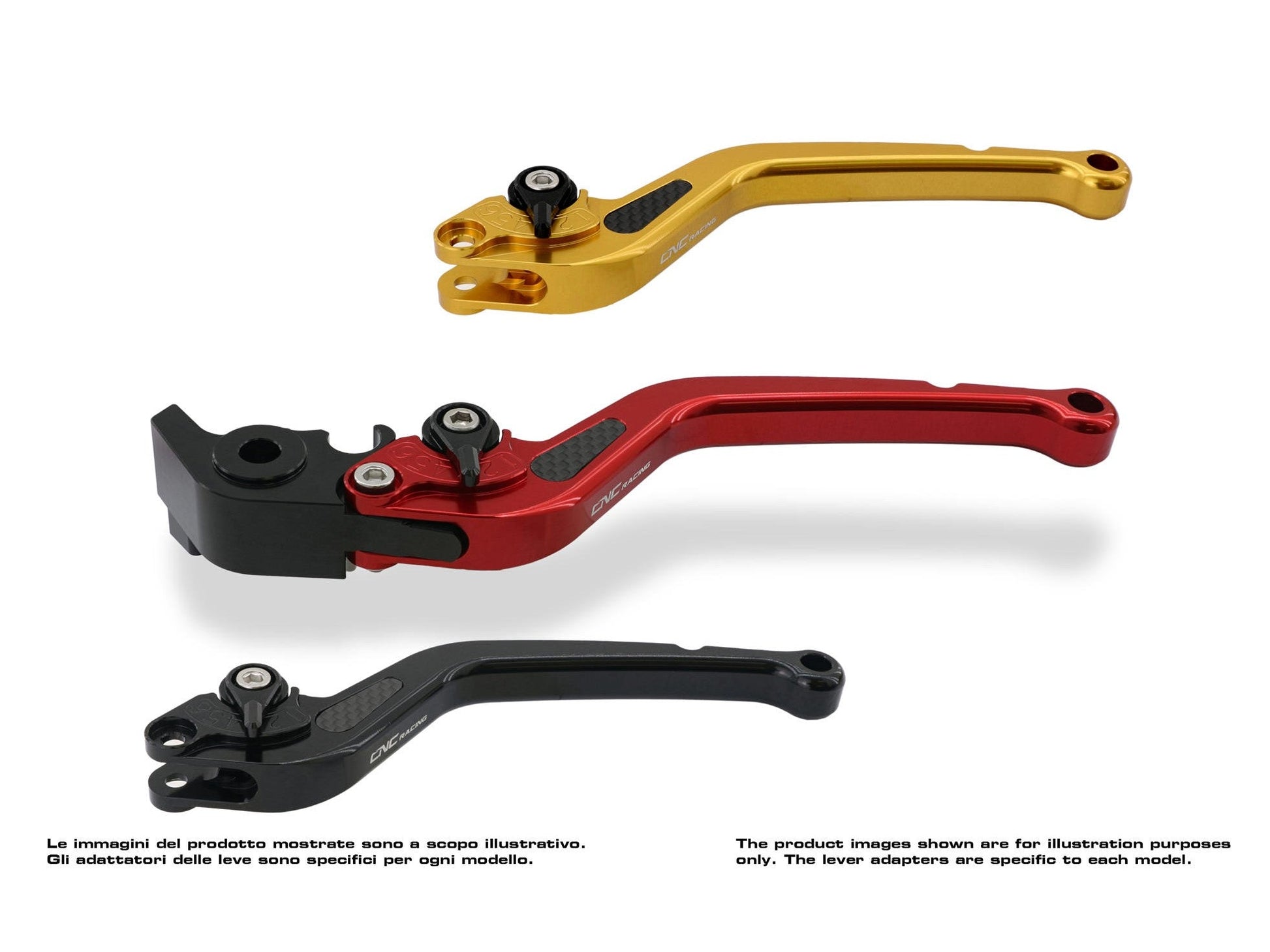 LCL48 - CNC RACING Ducati DesertX / Scrambler Clutch Lever (Long 180 mm) – Accessories in the Factory Racing Motorcycle Aftermarket Accessories and Parts Online Shop