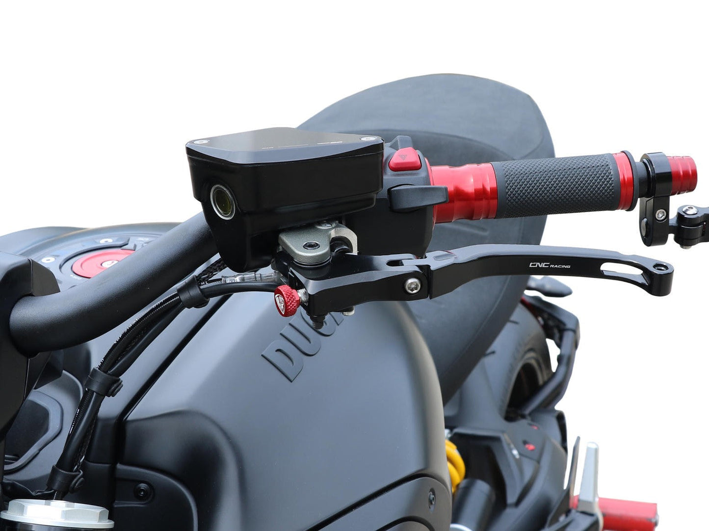 KT550 - CNC RACING Ducati Diavel / XDiavel Front Brake & Clutch Fluid Tank Caps "Touch" – Accessories in the Factory Racing Motorcycle Aftermarket Accessories and Parts Online Shop