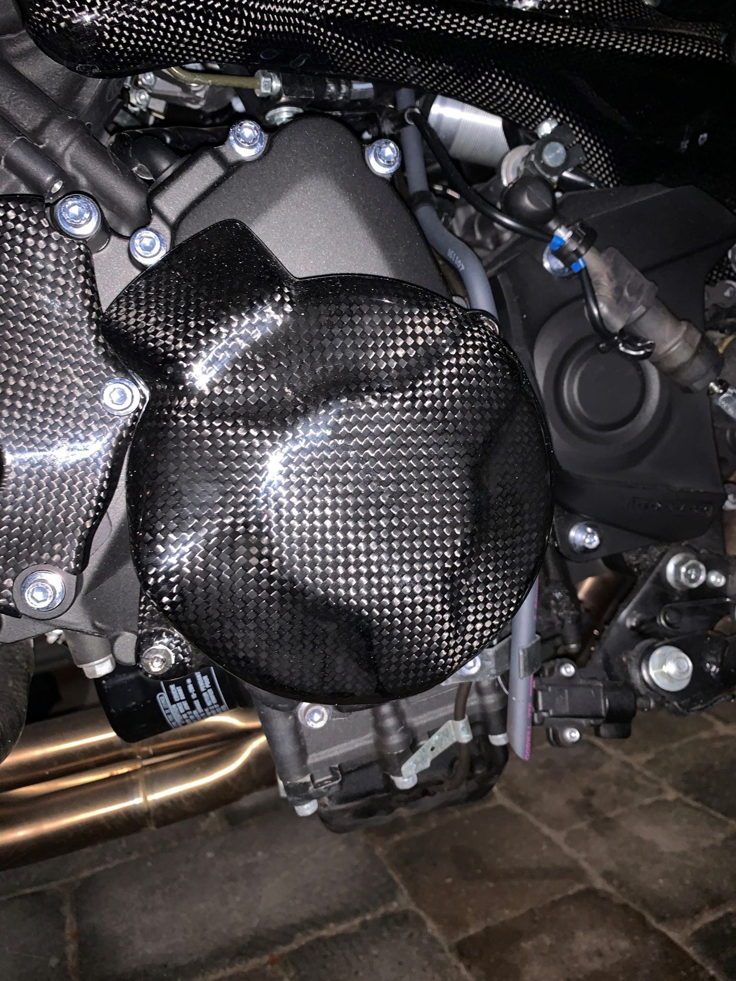 CARBON2RACE Yamaha XSR900 (16/21) Carbon Engine Case Covers