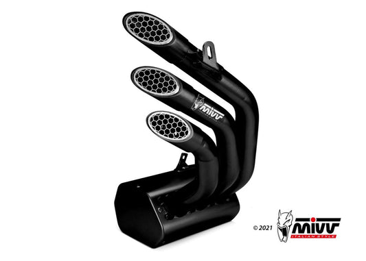 MIVV V.003 MV AGUSTA BRUTALE 800 / RR (2017+) Slip-on Exhaust "Speed Edge" (black; approved) – Accessories in the 2WheelsHero Motorcycle Aftermarket Accessories and Parts Online Shop