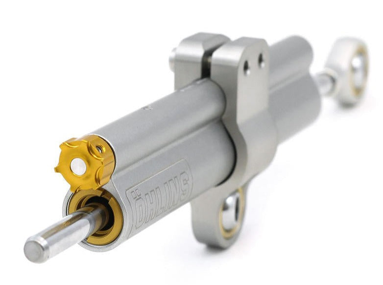 Ducati Panigale V4 (18/24) OHLINS Steering Damper + CNC RACING Mounting Kit – Accessories in the Factory Racing Motorcycle Aftermarket Accessories and Parts Online Shop