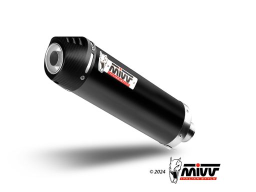 MIVV Y.073 YAMAHA T-MAX 560 (2022 - ) Full System Exhaust "Oval" (Black + Carbon Cap; approved) – Accessories in the 2WheelsHero Motorcycle Aftermarket Accessories and Parts Online Shop