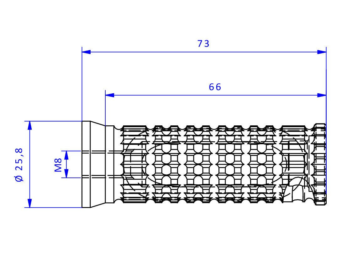 PC106 - CNC RACING Universal Fixed Motorcycle Footpegs (universal for M8/M6) – Accessories in the Factory Racing Motorcycle Aftermarket Accessories and Parts Online Shop