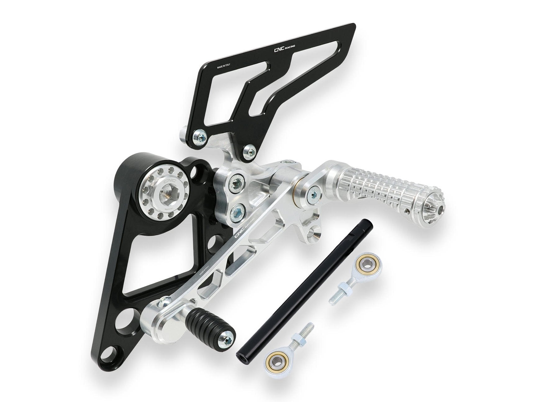 PE100 - CNC RACING Ducati Monster 1100/696/796 Adjustable Rearset – Accessories in the Factory Racing Motorcycle Aftermarket Accessories and Parts Online Shop