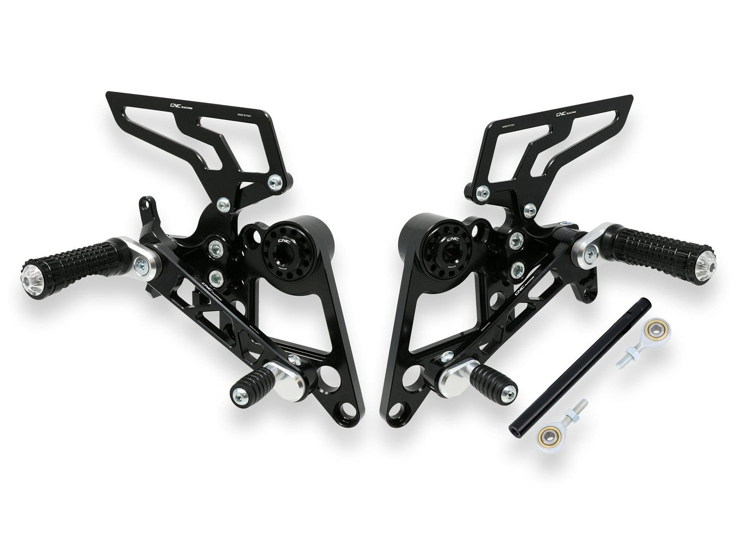 PE160 - CNC RACING Ducati Hypermotard 796/1100/1100 Evo Adjustable Rearset – Accessories in the Factory Racing Motorcycle Aftermarket Accessories and Parts Online Shop