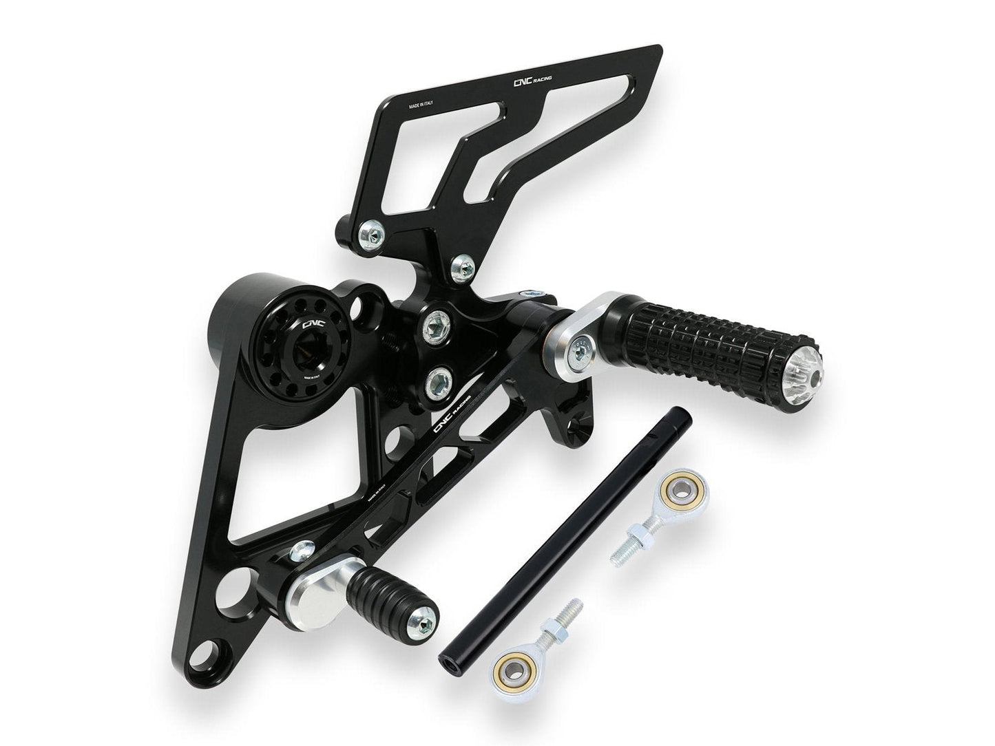PE160 - CNC RACING Ducati Hypermotard 796/1100/1100 Evo Adjustable Rearset – Accessories in the Factory Racing Motorcycle Aftermarket Accessories and Parts Online Shop