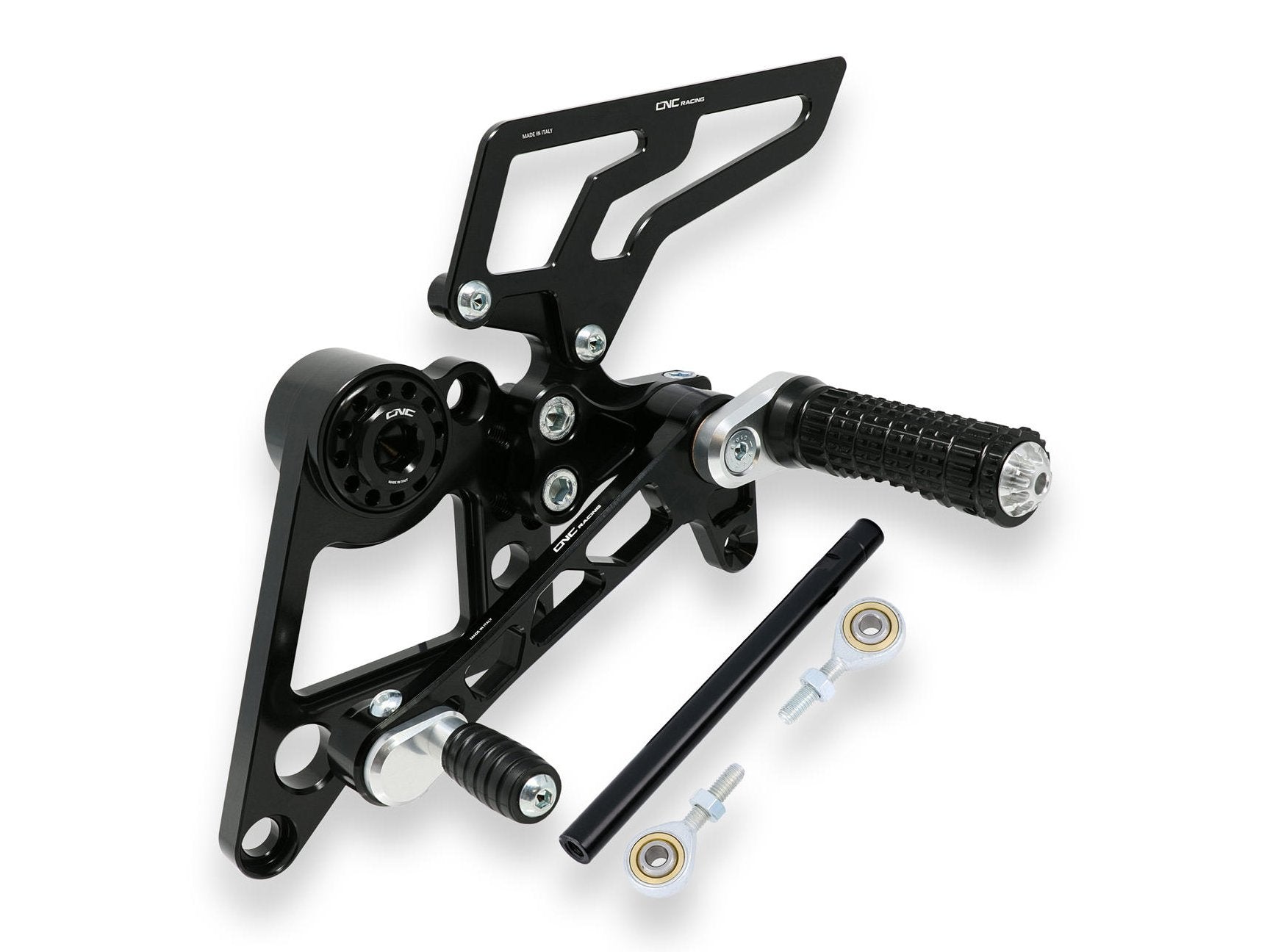 PE160 - CNC RACING Ducati Hypermotard 796/1100/1100 Evo Adjustable Rearset – Accessories in the Factory Racing Motorcycle Aftermarket Accessories and Parts Online Shop