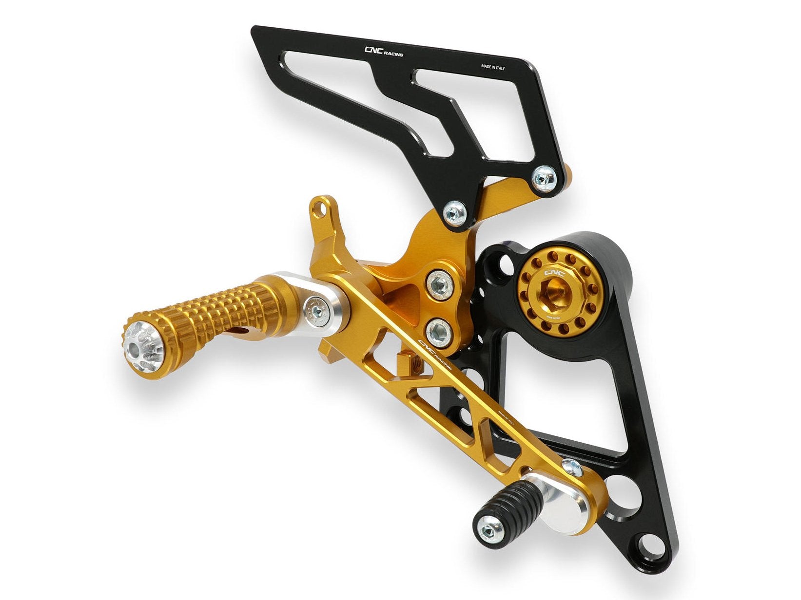 PE160 - CNC RACING Ducati Hypermotard 796/1100/1100 Evo Adjustable Rearset – Accessories in the Factory Racing Motorcycle Aftermarket Accessories and Parts Online Shop