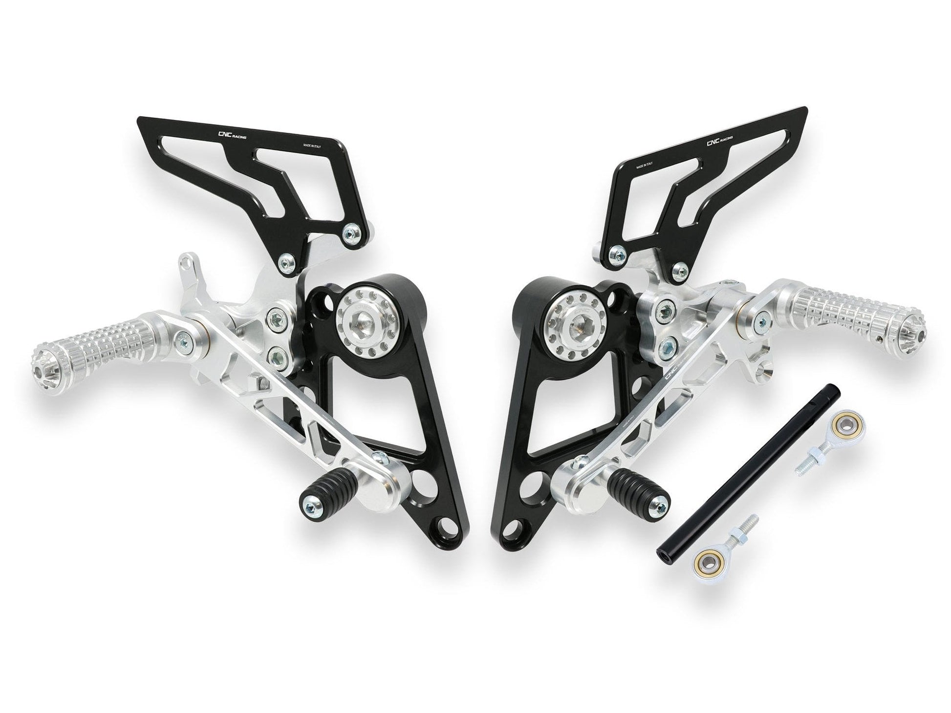 PE160 - CNC RACING Ducati Hypermotard 796/1100/1100 Evo Adjustable Rearset – Accessories in the Factory Racing Motorcycle Aftermarket Accessories and Parts Online Shop