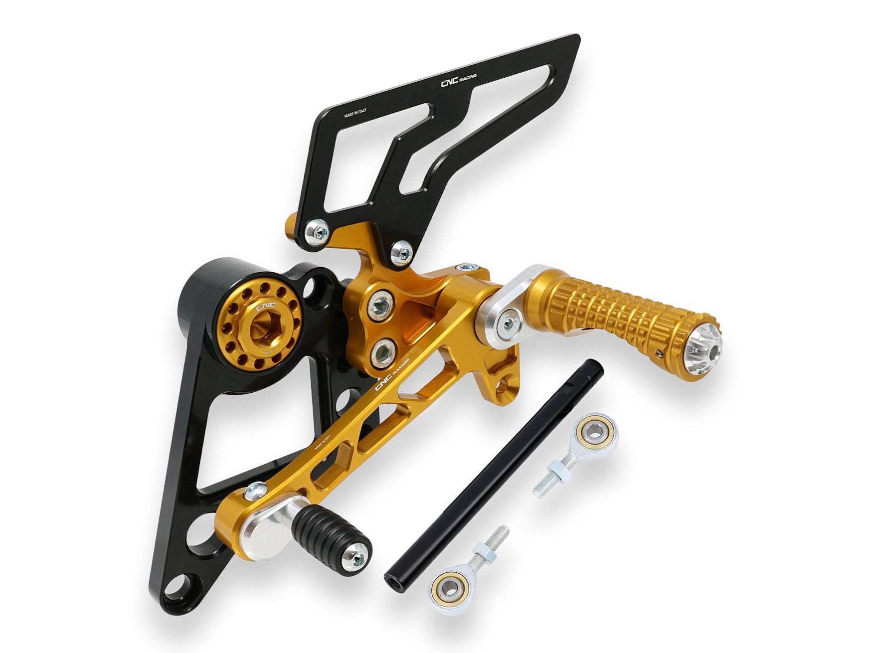 PE170 - CNC RACING Ducati Monster S4R/S4RS/S2R Adjustable Rearset – Accessories in the Factory Racing Motorcycle Aftermarket Accessories and Parts Online Shop