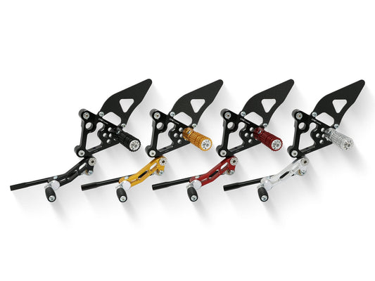 PE210 - CNC RACING Ducati Superbike 1098/1198/848 Adjustable Rearset – Accessories in the Factory Racing Motorcycle Aftermarket Accessories and Parts Online Shop