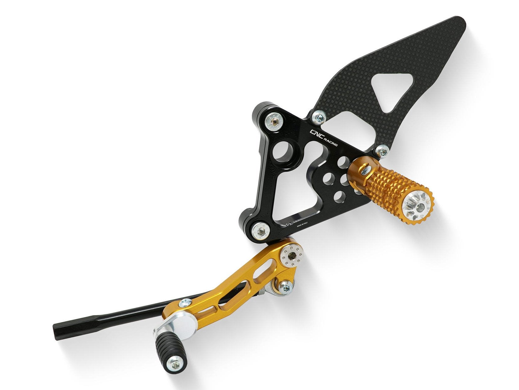 PE210 - CNC RACING Ducati Superbike 1098/1198/848 Adjustable Rearset – Accessories in the Factory Racing Motorcycle Aftermarket Accessories and Parts Online Shop