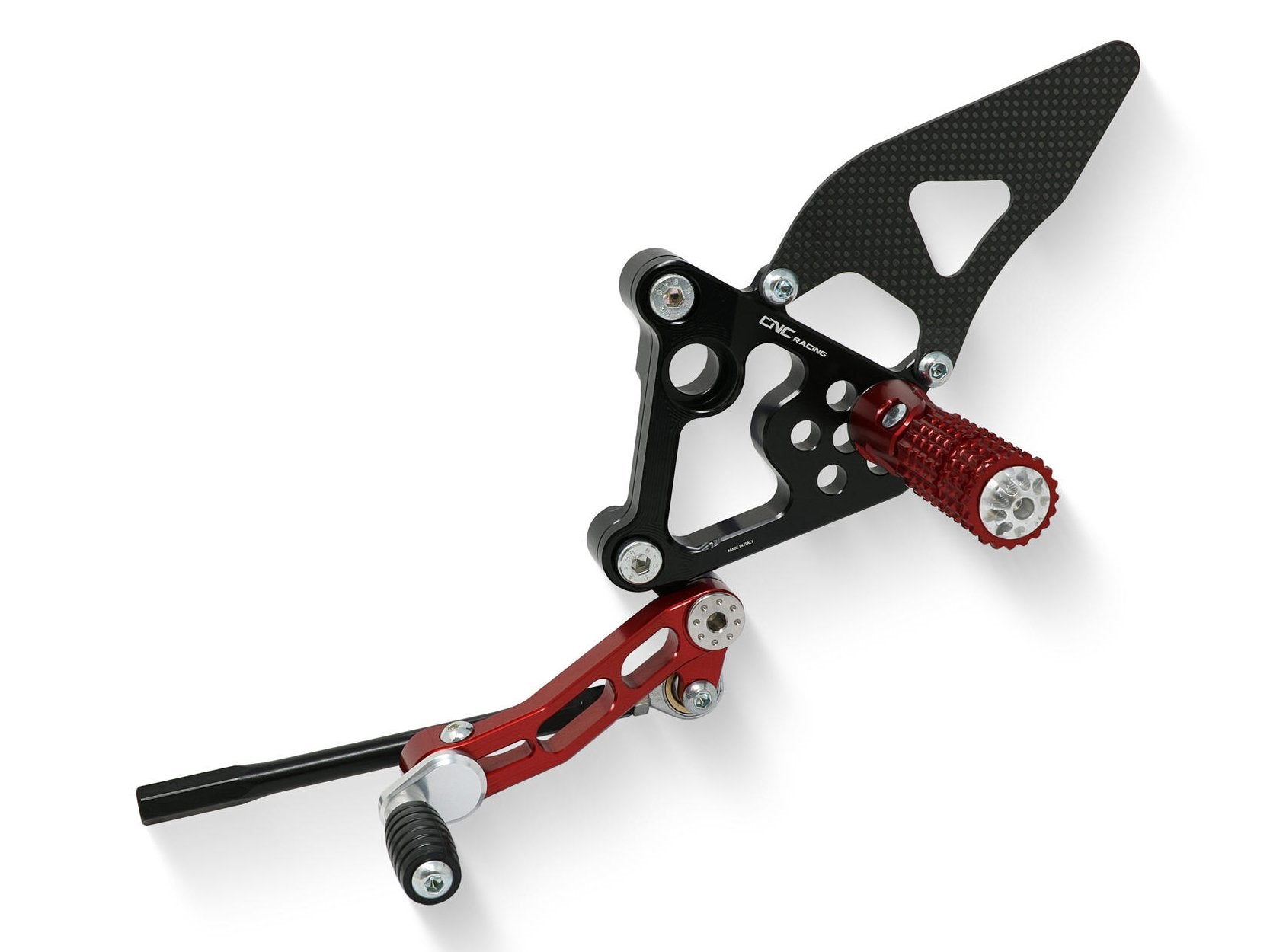 PE210 - CNC RACING Ducati Superbike 1098/1198/848 Adjustable Rearset – Accessories in the Factory Racing Motorcycle Aftermarket Accessories and Parts Online Shop