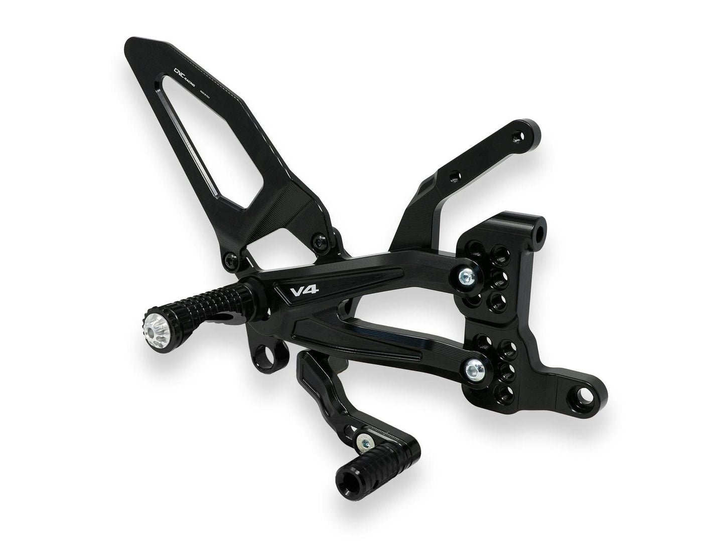 PE406 - CNC RACING Ducati Panigale V4 (2018+) Adjustable Rearset "RPS" – Accessories in the Factory Racing Motorcycle Aftermarket Accessories and Parts Online Shop